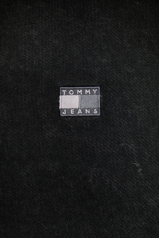 Бавовняна кофта Tommy Jeans DM0DM22383 чорний