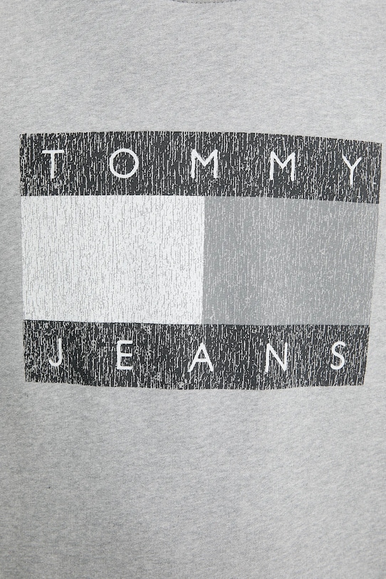 Бавовняна кофта Tommy Jeans DM0DM22384 сірий