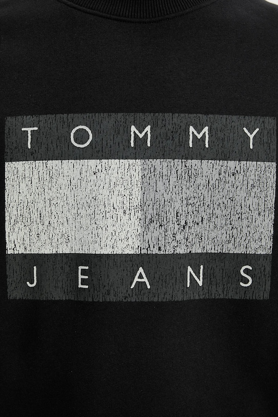 Бавовняна кофта Tommy Jeans DM0DM22384 чорний