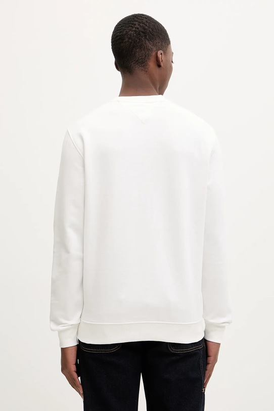 Odzież Tommy Jeans bluza bawełniana DM0DM22418 biały