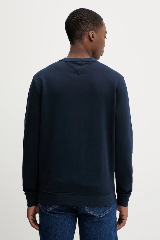 Odzież Tommy Jeans bluza bawełniana DM0DM22418 granatowy