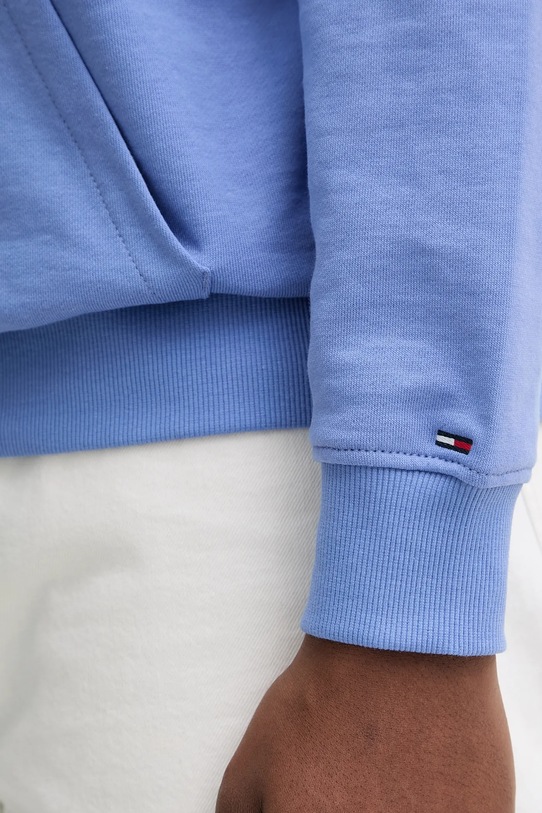 Tommy Jeans bluza bawełniana DM0DM22642 fioletowy