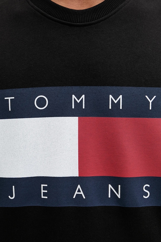 Tommy Jeans bluza bawełniana DM0DM22643 czarny