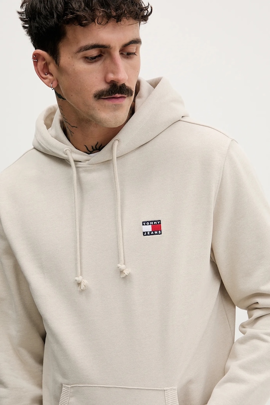 Tommy Jeans bluza beżowy DM0DM22666