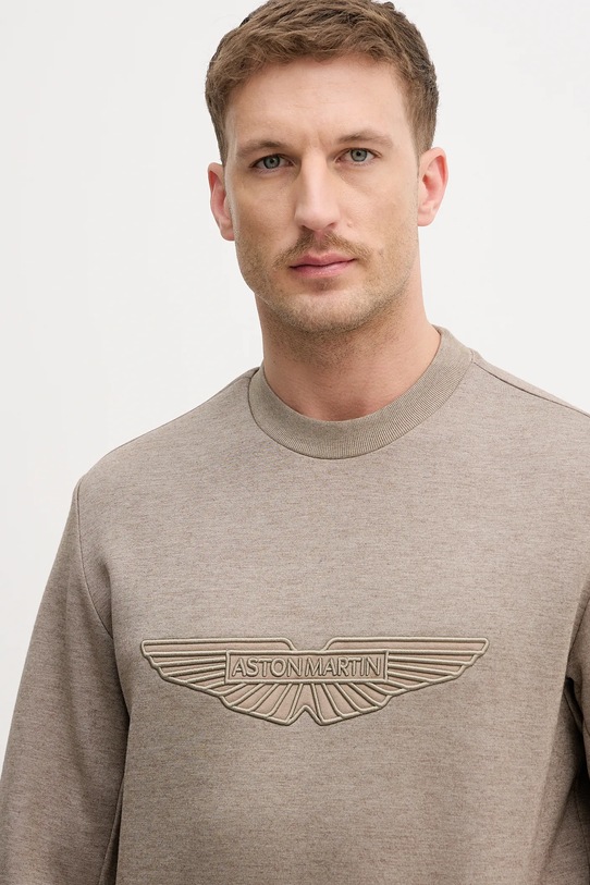 BOSS bluza z dodatkiem wełny C-Soleri 242_AM beżowy 50554525