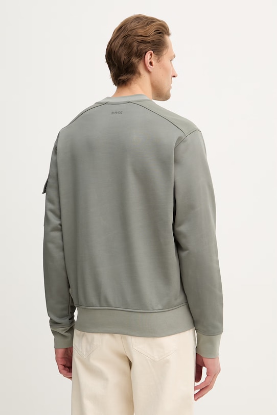 Odzież BOSS Orange bluza We_Functional 50554314 zielony