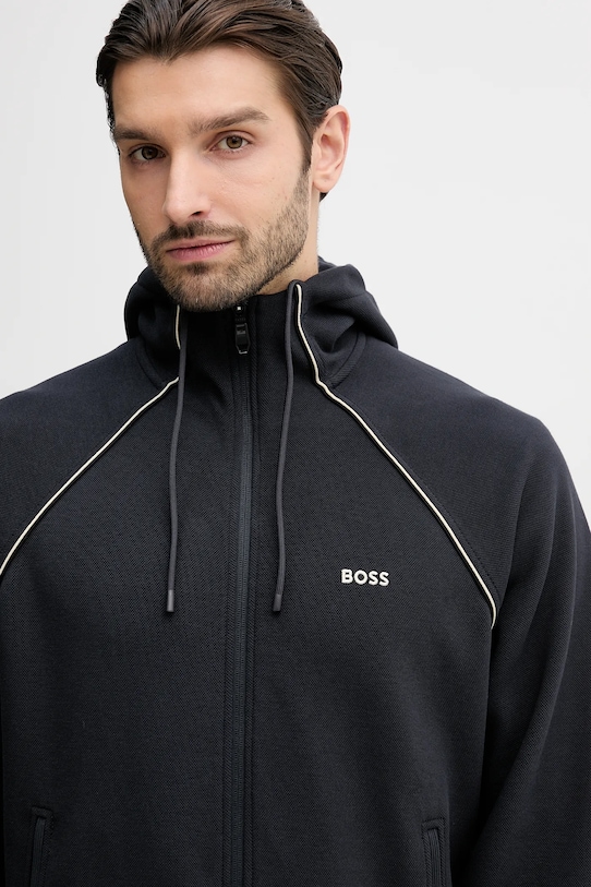 BOSS Green bluza SW_Join Saggy granatowy 50553575