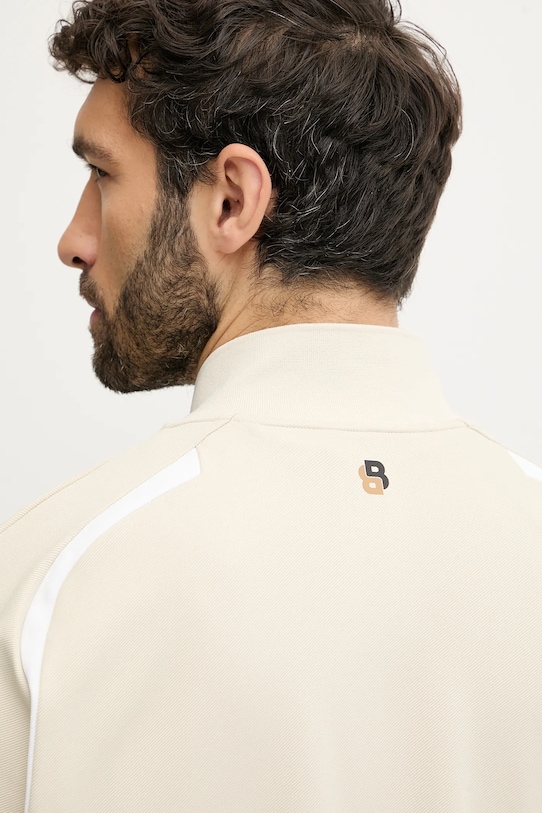 Суичър BOSS Green SW_TOC Spin FZ 50554402 бежов