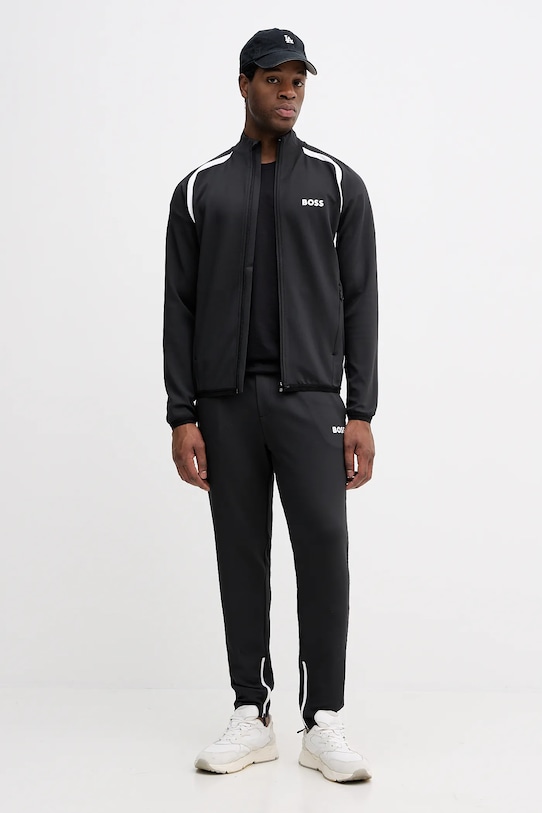 BOSS Green bluza 50554402 czarny SS26