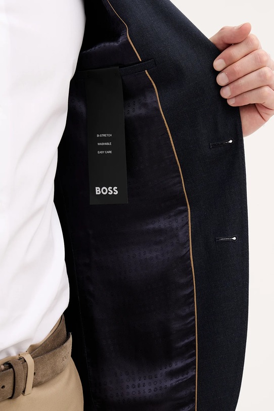 BOSS giacca con lana 50557328