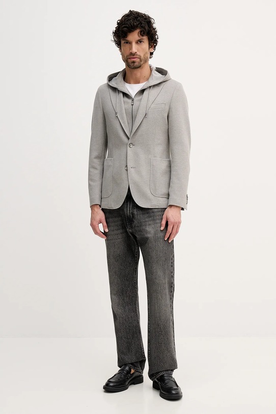 BOSS marynarka 50562499 szary SS26