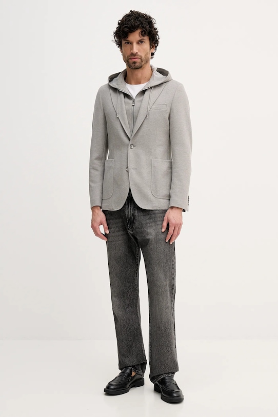 BOSS marynarka 50562499 szary SS26