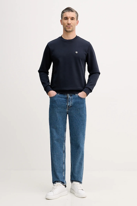 Суичър BOSS 50555830 тъмносин SS26