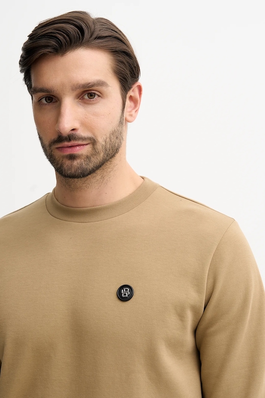 BOSS bluza beżowy 50555830