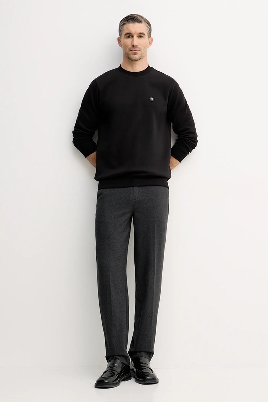 BOSS bluza 50555830 czarny SS26