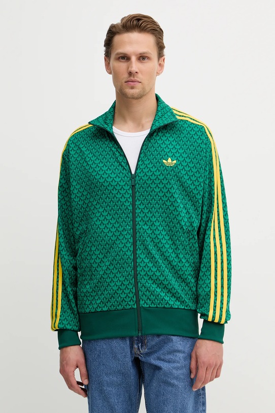 adidas Originals bluza Firebird bez kaptura zielony KD0382
