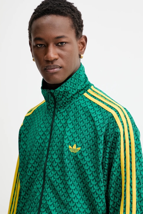 Mikina adidas Originals Firebird zelená KD0382