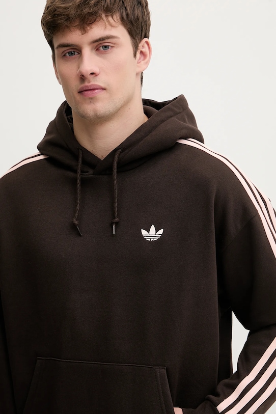 adidas Originals bluza Adicolor brązowy KE0880