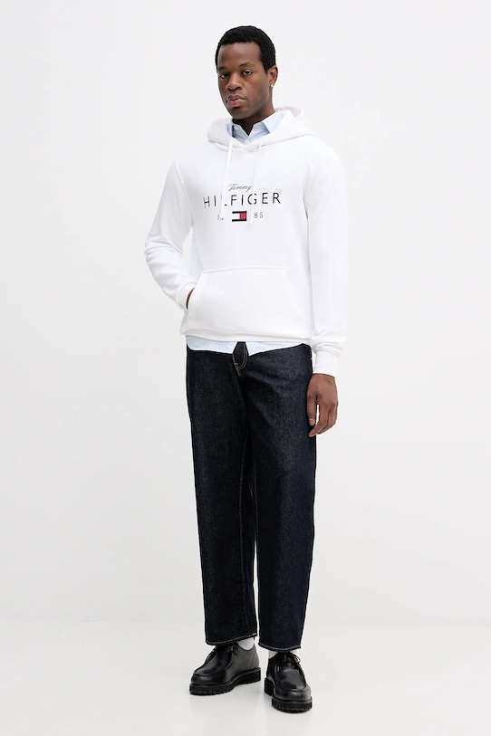 Tommy Hilfiger bluză MW0MW41427 alb SS26