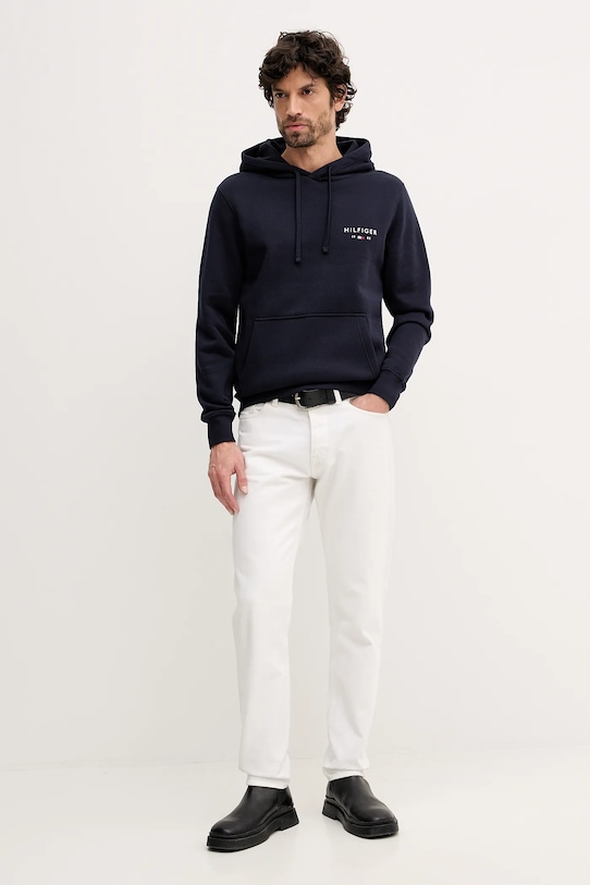 Tommy Hilfiger bluza MW0MW41429 granatowy SS26