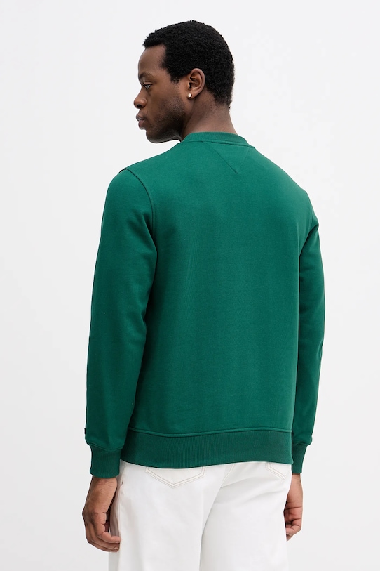 Oblečenie Bavlnená mikina Tommy Hilfiger MW0MW42536 zelená