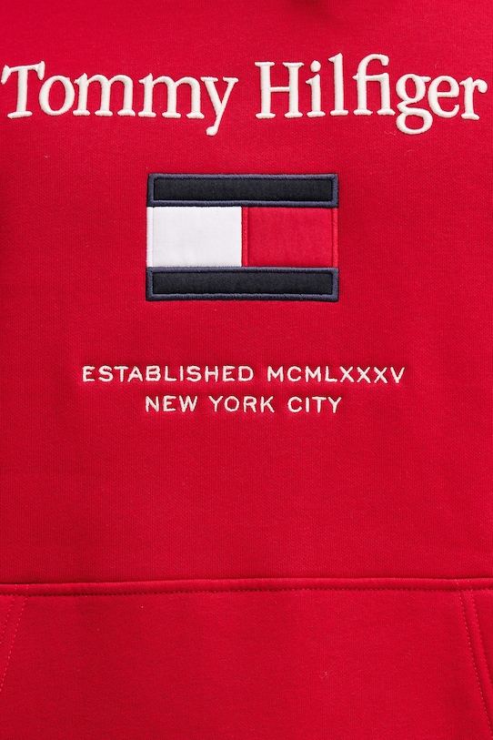 Mikina Tommy Hilfiger MW0MW42735 červená