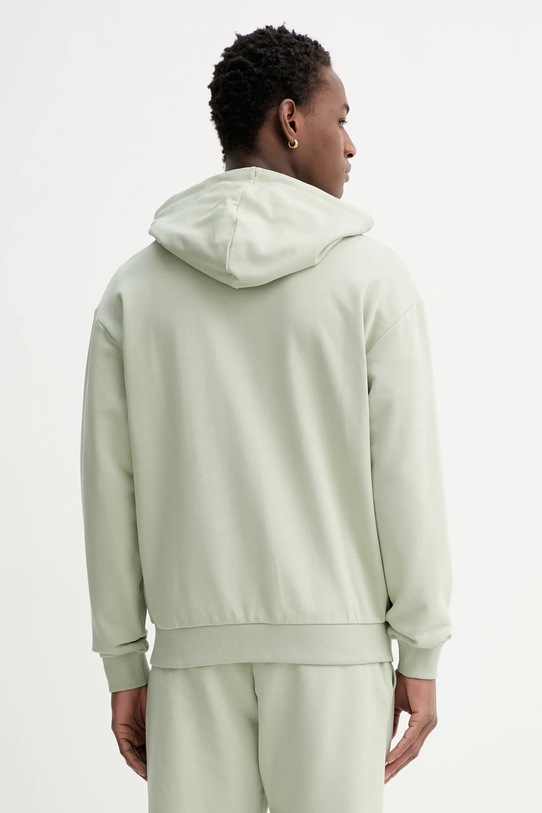 Ρούχα Βαμβακερή μπλούζα Hugo Blue Nadarasi 50539895 πράσινο