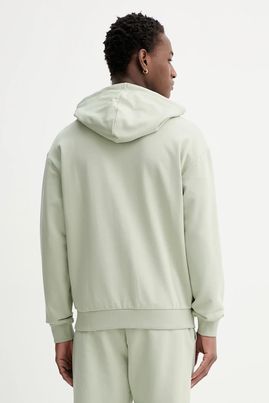 Ρούχα Βαμβακερή μπλούζα Hugo Blue Nadarasi 50539895 πράσινο