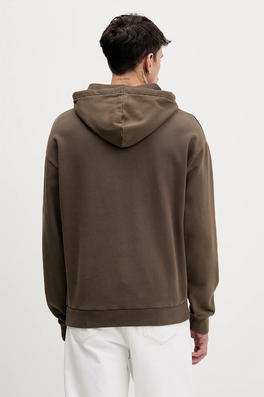 Дрехи Памучен суичър Hugo Blue 50554385 кафяв