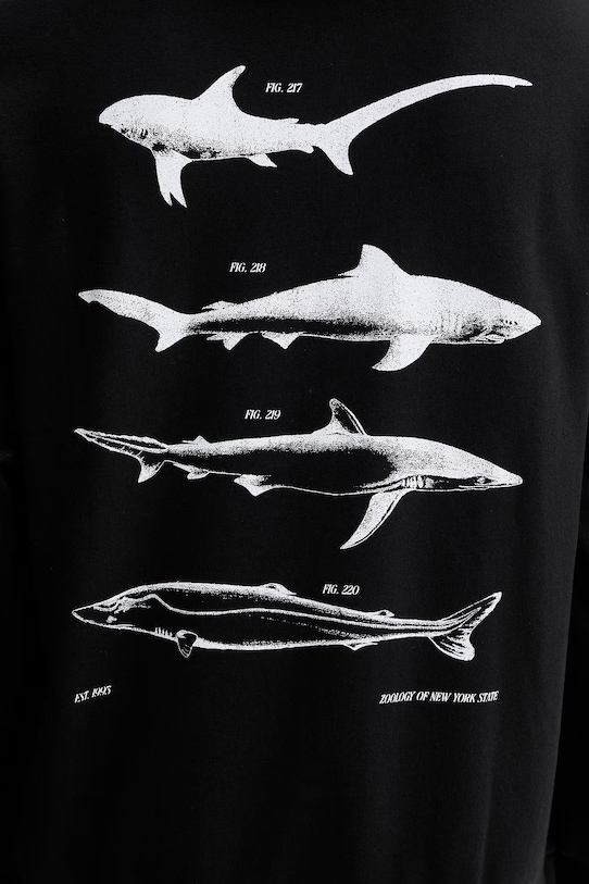 Hugo Blue felpa in cotone Noutilex 50554391 nero