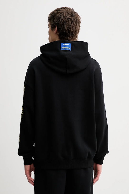 Odzież Hugo Blue bluza bawełniana HUGO x Jujutsu Kaisen 50554820 czarny