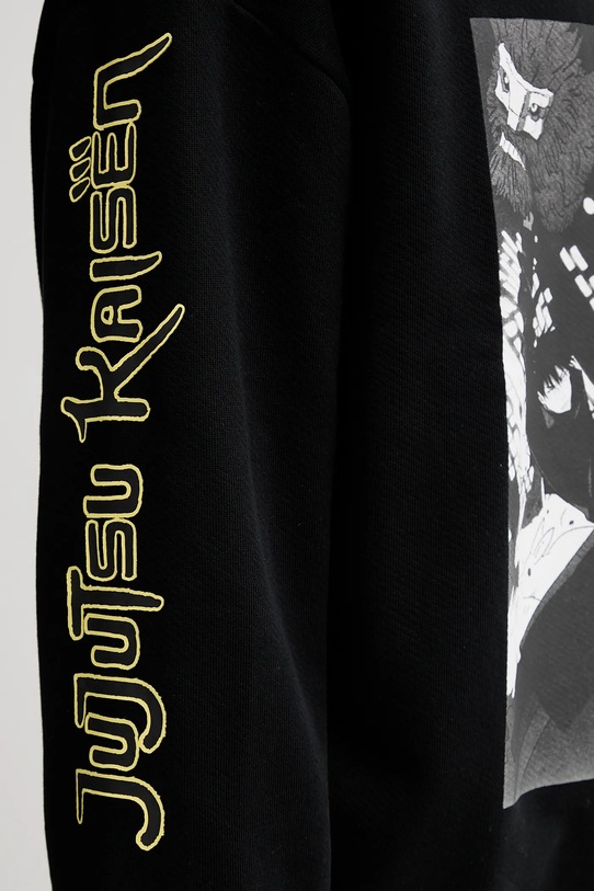 Hugo Blue bluza bawełniana HUGO x Jujutsu Kaisen 50554820 czarny
