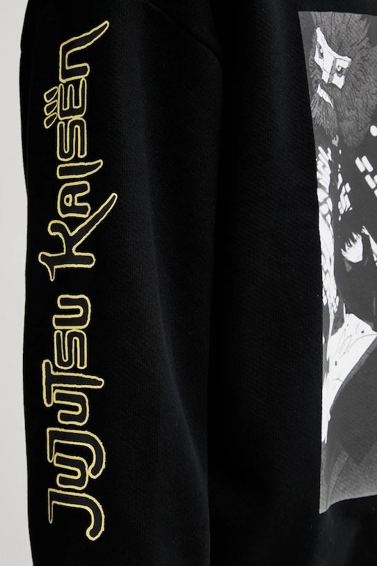 Hugo Blue bluza bawełniana HUGO x Jujutsu Kaisen 50554820 czarny