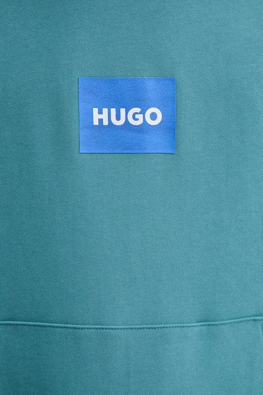 Hugo Blue bluza bawełniana Nayohood 50556613 turkusowy