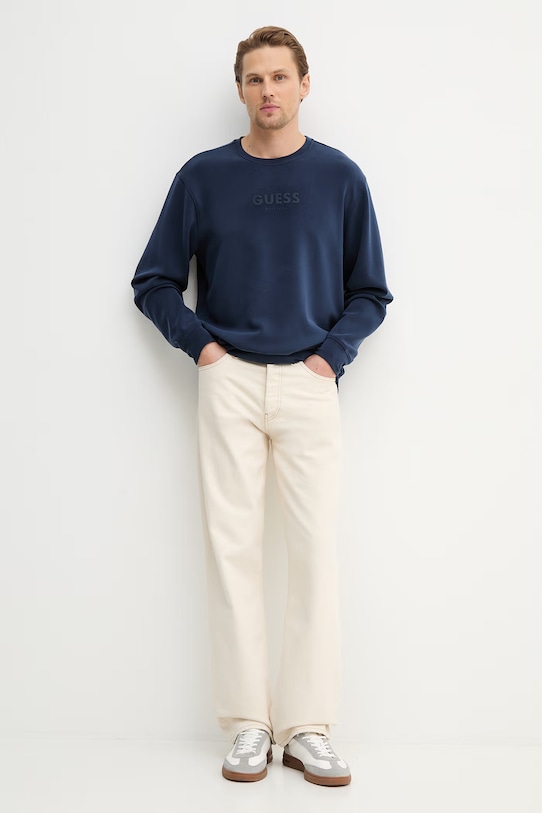 Guess bluza M6RQ42.KAYM2 granatowy SS26