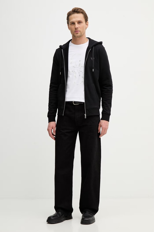 Μπλούζα Guess M6RQ48.KCN01 μαύρο SS26