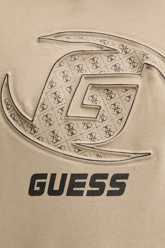 Bavlněná mikina Guess KELE Z6RQ05.K9YI1 zelená