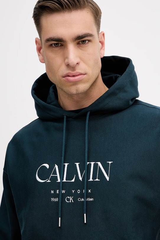 Calvin Klein bluza zielony LV04RE207G
