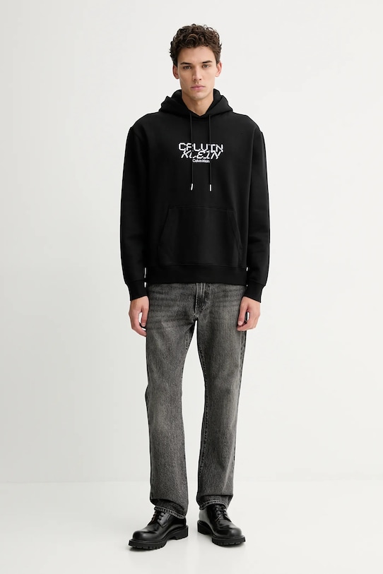 Calvin Klein bluză LV14LE251G negru SS26