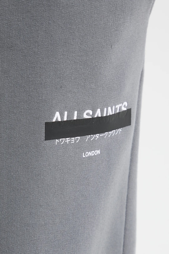 AllSaints bluza bawełniana szary M035TB