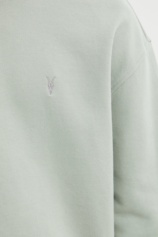 AllSaints bluza bawełniana M016ND zielony