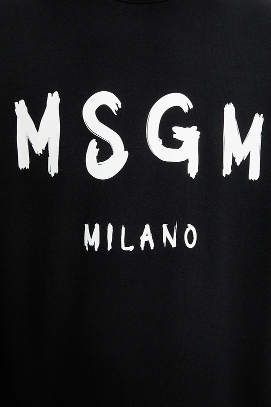 MSGM bluza bawełniana 2000MM513.300000 czarny