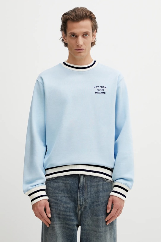 Drôle de Monsieur cotton sweatshirt Slogan Sport without blue J.SW140.CO127.LBE