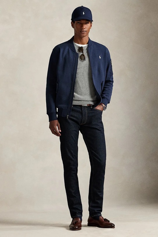 Ρούχα Μπλούζα Polo Ralph Lauren 710980339 σκούρο μπλε