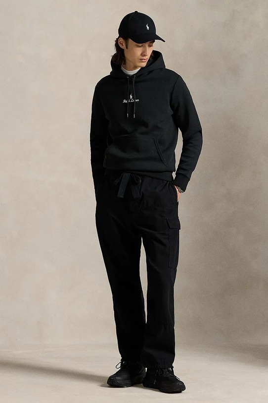 Ρούχα Μπλούζα Polo Ralph Lauren 710981369 μαύρο