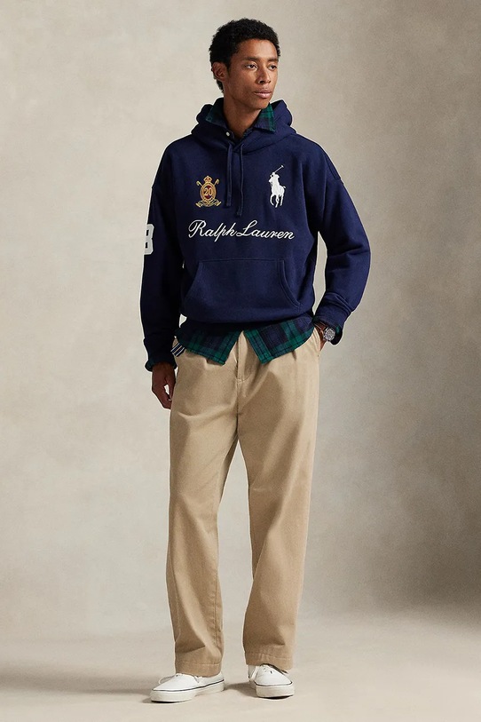 Odzież Polo Ralph Lauren bluza 710P03957 granatowy