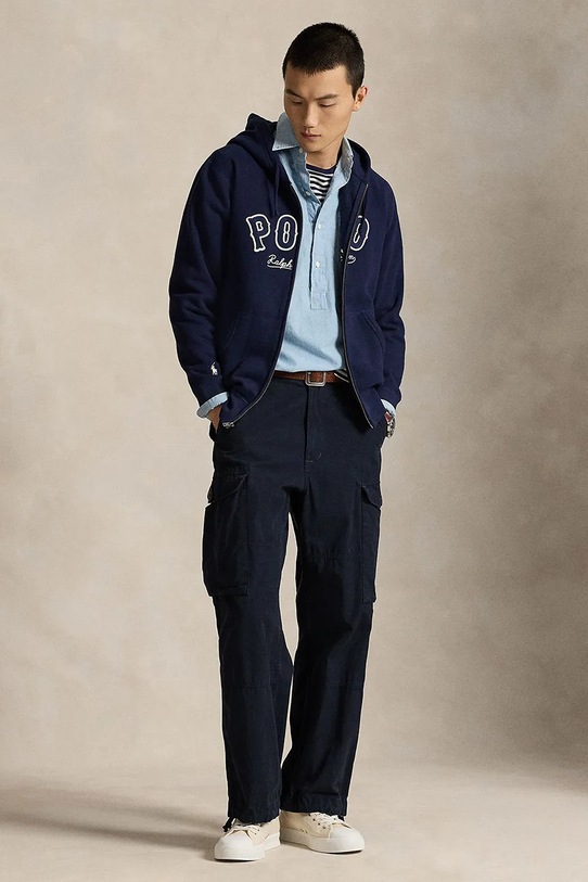 Odzież Polo Ralph Lauren bluza 710P04874 granatowy