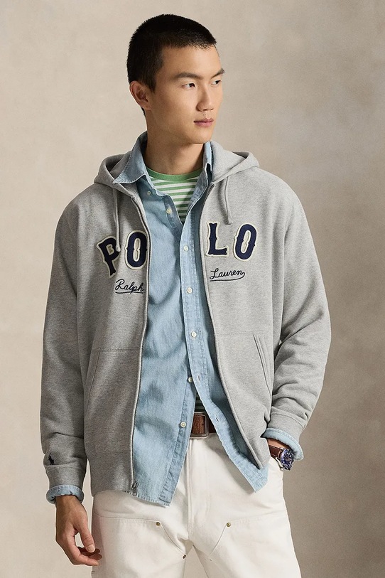 Polo Ralph Lauren bluza pozostałe szary 710P04874