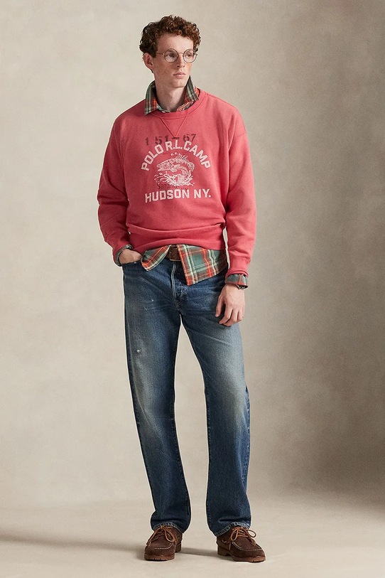 Ρούχα Μπλούζα Polo Ralph Lauren 710P05436 ροζ