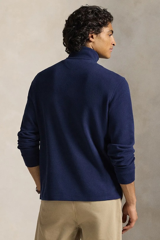 Polo Ralph Lauren bluza bawełniana 710P07411 granatowy SS26